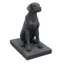 Dog Bookends Labrador Ornament Figurine Cast Iron Book Ends Stand Holder