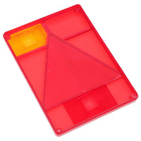 Trailer Light Lens Radex Replacement Right for Ifor Williams Indespension TR196