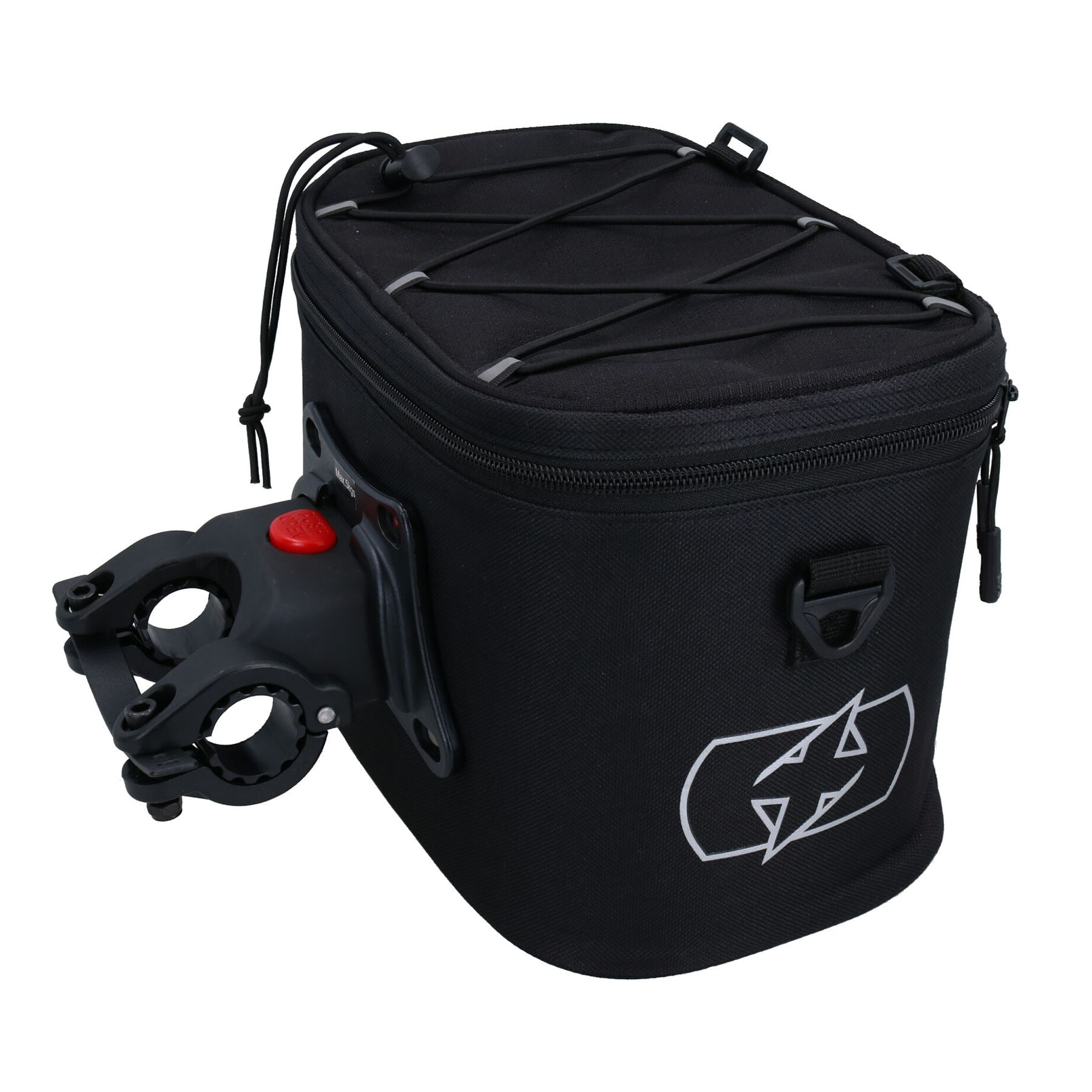 Semi Rigid Waterproof Bicycle Bag Pannier Handlebar 8L Oxford Products T8 QR