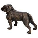 Pit Bull Terrier Dog Cast Iron Statue Figure Trophy Ornament Sculpture Staffy