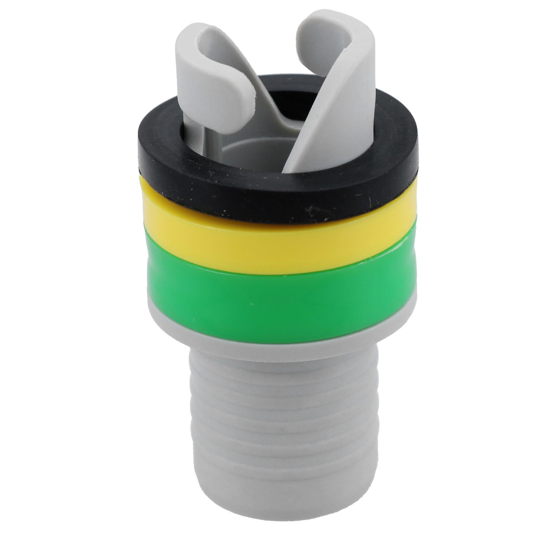 Bravo 1 Foot Pump & Universal Bayonet Adapter Air Inflator Inflatable Boat Kayak