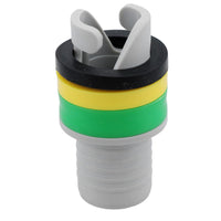 Bravo 1 Foot Pump & Universal Bayonet Adapter Air Inflator Inflatable Boat Kayak