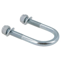 M8 Round Bend U Bolt 34mm x 64mm Width x Length Pipe Clamp Fixing