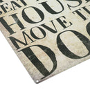 Best Seat Move The Dog Sign Plaque Metal Tin House Garden Home Wall Door