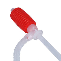 2pc Hand Operated Syphon Siphon Fluid Liquid Fuel Transfer Hose Pump Tube