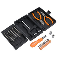 26pc Precision Mini Electrical Tool Kit for Home Office Screwdrivers Pliers Sockets