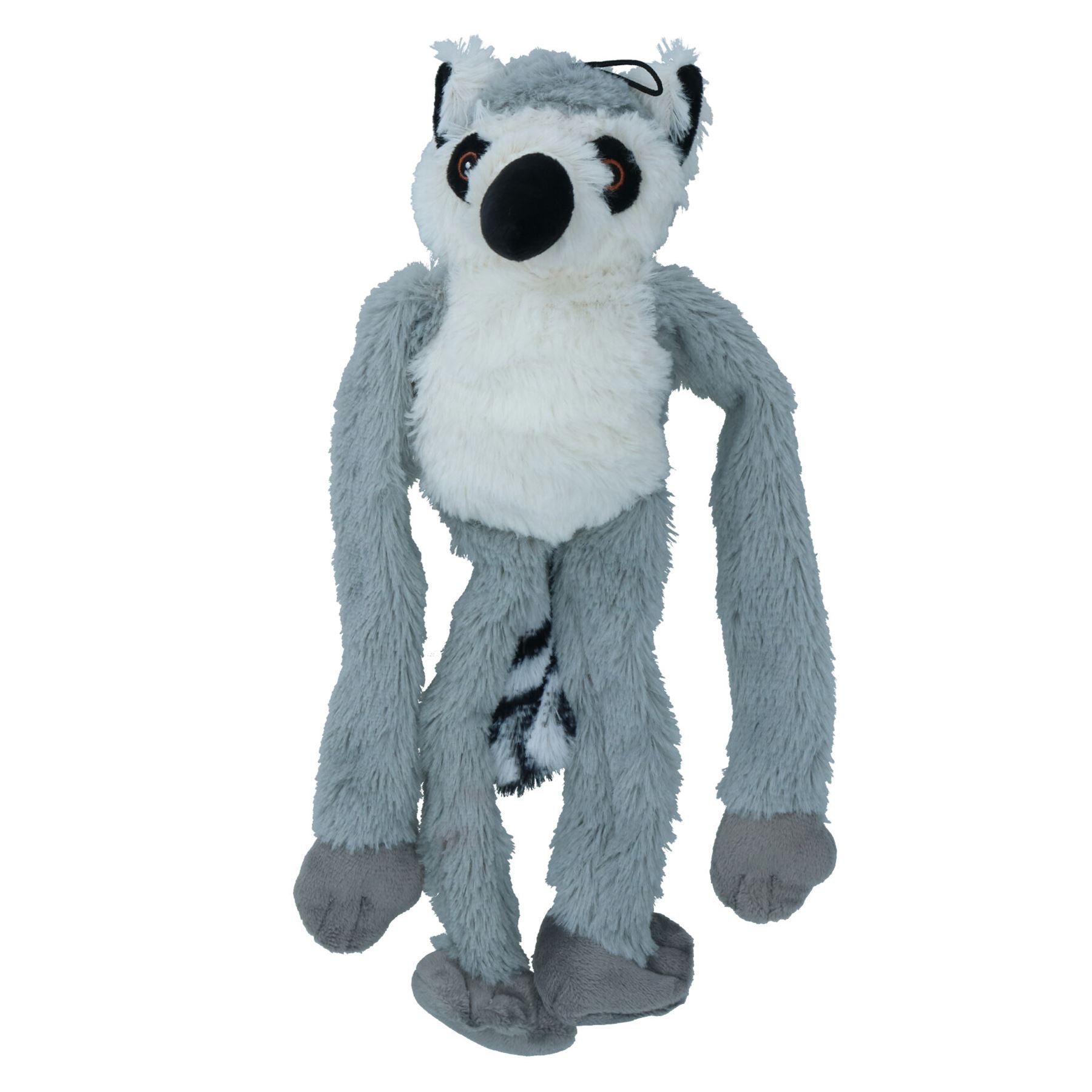 Swinger Lemur, weiches Plüsch, quietschendes Knisterspielzeug für Hunde, Spielspielzeug für Zuhause, Geschenk für Hunde