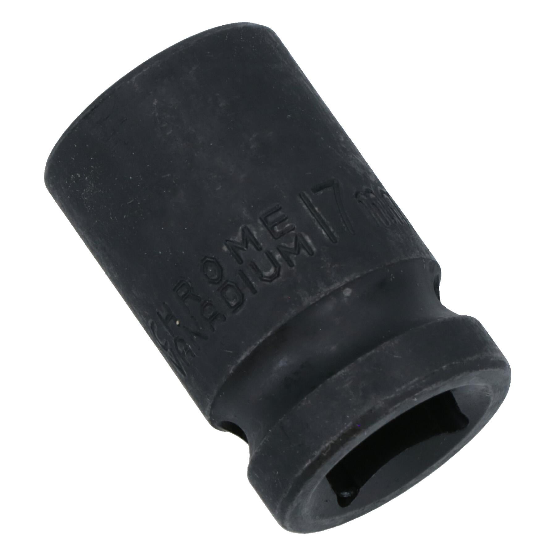 17mm 1/2in. Drive Shallow Metric Impact Impacted Socket 6 Sided Single Hex