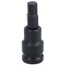 3mm - 10mm x 45mm 3/8in. Drive Short Impact Impacted Allen Hex Key Socket