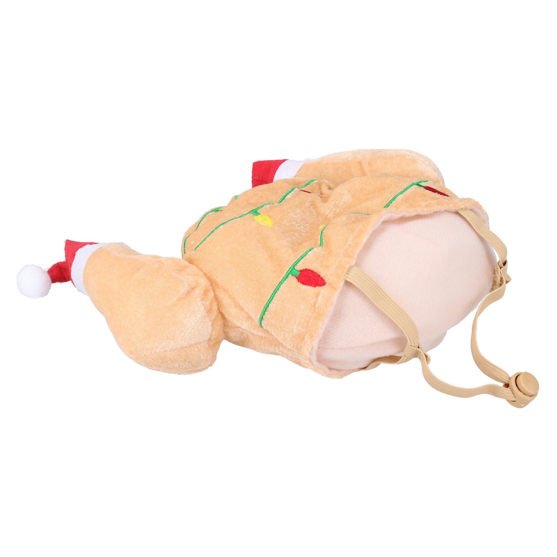 Dog Christmas Humorous Gift Turkey Novelty Dress Up Hat With Adjustable Tab