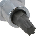 T40 Male Torx Bit Star Socket 1/2" Drive Standard Internal Chrome Vanadium Steel