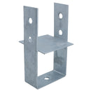 Concrete In Wooden Post Support Base Bracket 100 x 100mm Carport Decking