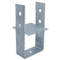 Concrete In Wooden Post Support Base Bracket 100 x 100mm Carport Decking