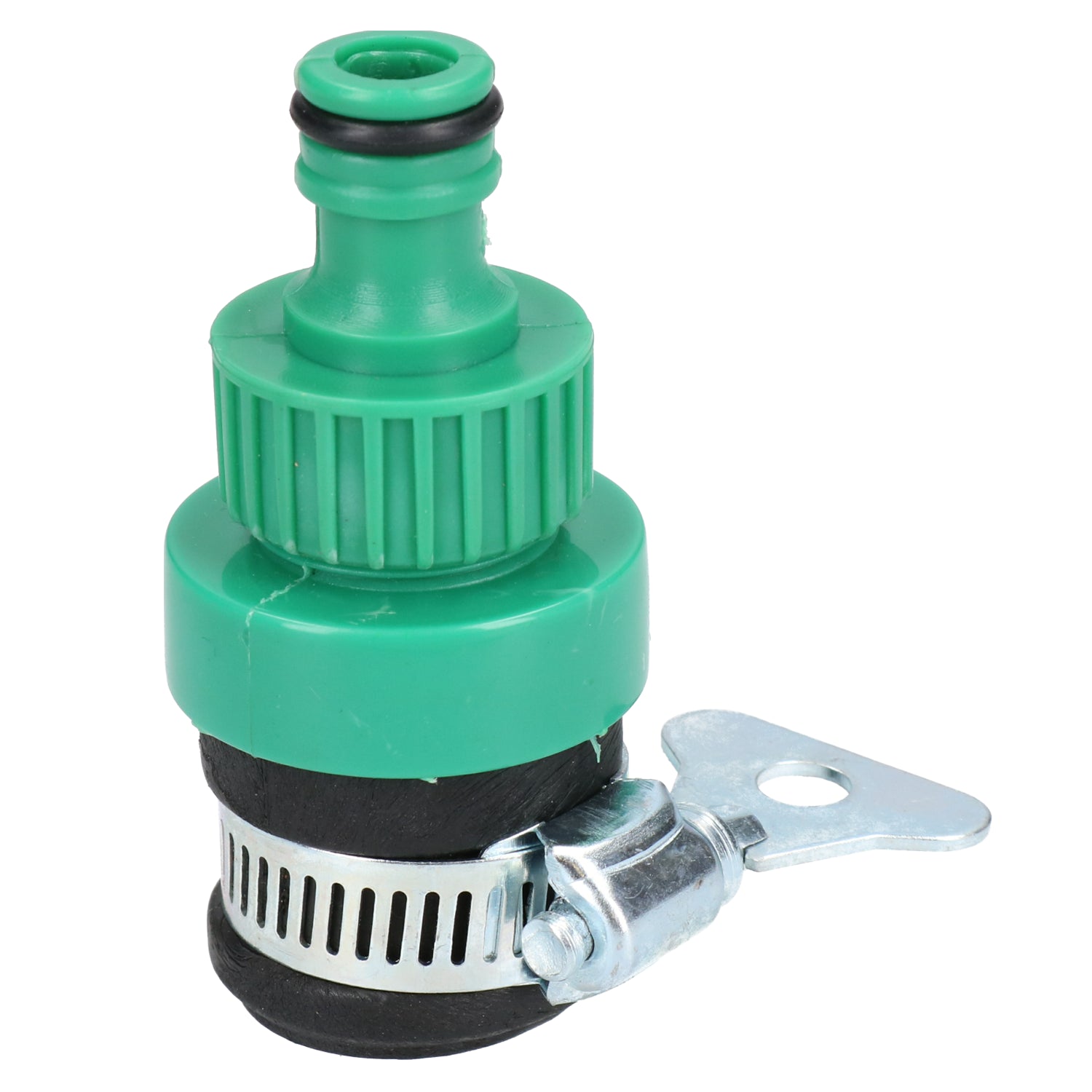 Quick Fix Hose To Tap Connector / Fitting Universal Male with Jubilee Clip GAR27