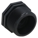 Polypropylene PP 1-1/2in – 1/2in Female – Male Pipe Threaded Reducing Bush
