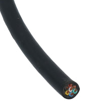 Kabelsatz für Anhängerbeleuchtung – große Lichter, Stecker, Anschlussdose, 5 m Kabel, Klemmen