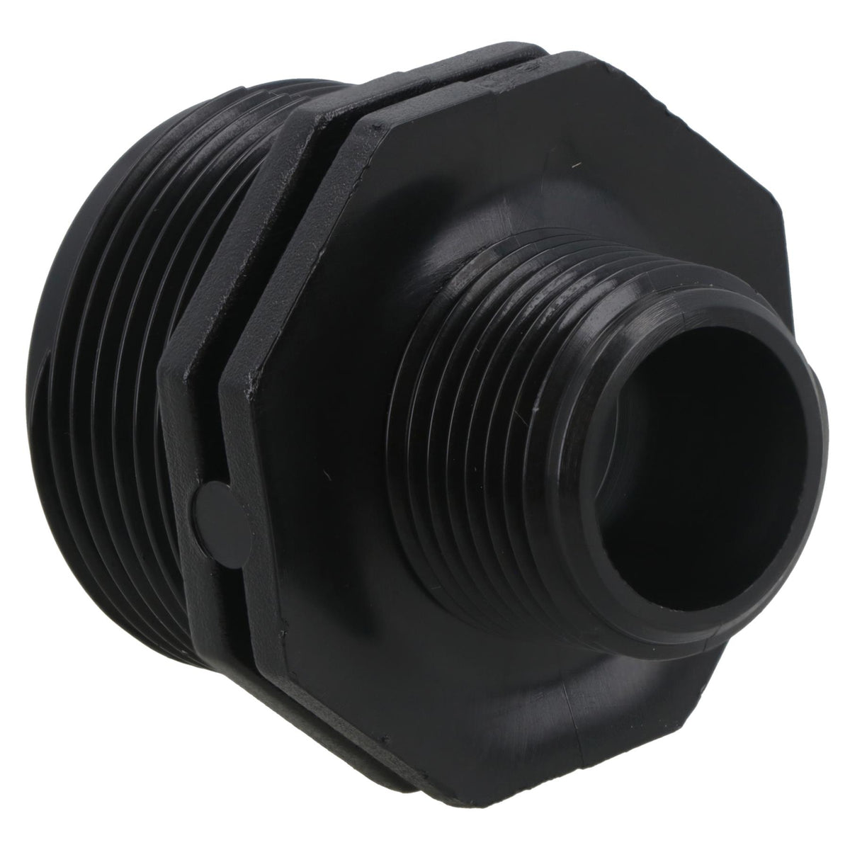 Polypropylene PP Male Threaded Pipe Reducing Nipple 1-1/2in x 1in BSP