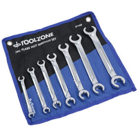 Metric Brake Gas Fuel Pipe Flare Nut Spanner Wrench 8mm – 24mm 7pc Set