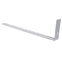 Horizontal Heavy Duty X Restraint Strap 600mm Length 100mm Bend Galvanised