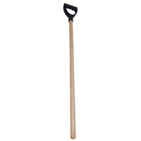 Wooden Shaft Replacement D Handle For Shovels Brushes Scoops 1.04m x 2.5cm