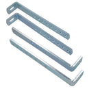 Small Trailer Plastic Lockable Tool Box Chest Locker Storage + Under Body Fixing Kit