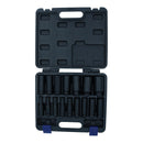 16pc 1/2" Dr 6 Point European Deep Impact Socket Set 10 - 32mm US PRO AT468