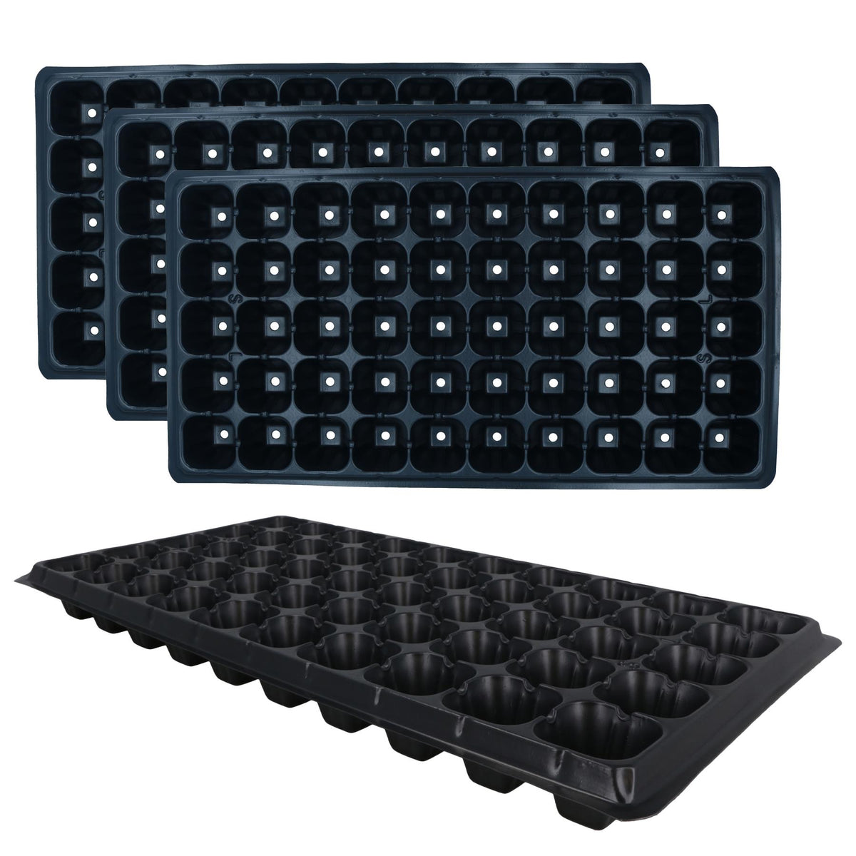 Cell Plant Trays Bedding Plant Seed Seeder Garden Tray Plastic Pots