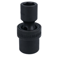 13mm 1/2in Drive Universal Swivel Wobble Metric Impact Shallow Socket 6 Point