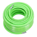 20 Metres Compressor Air Hose Airline High Vis With 12 x Quick Release Fittings