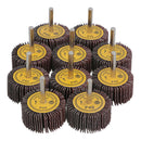 50mm 40 Grit Abrasive Flap Wheel Discs Sanding Rust Removal 6mm Shank