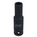 11mm 1/2in Drive Deep Metric Impact Impacted Socket 6 Sided Single Hex