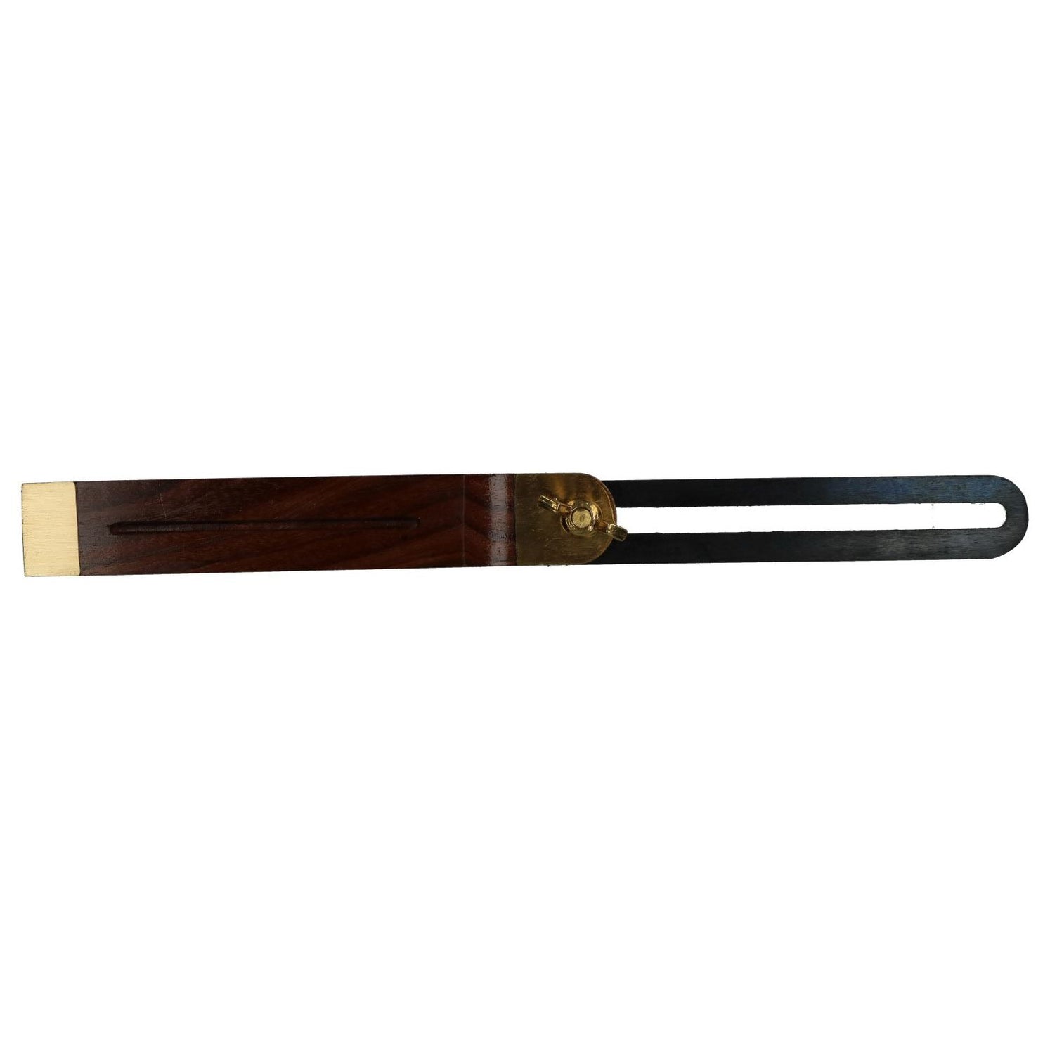 10.5" (265mm) Hardwood Bevel Brass Carpenter Adjustable Sliding Wood Work