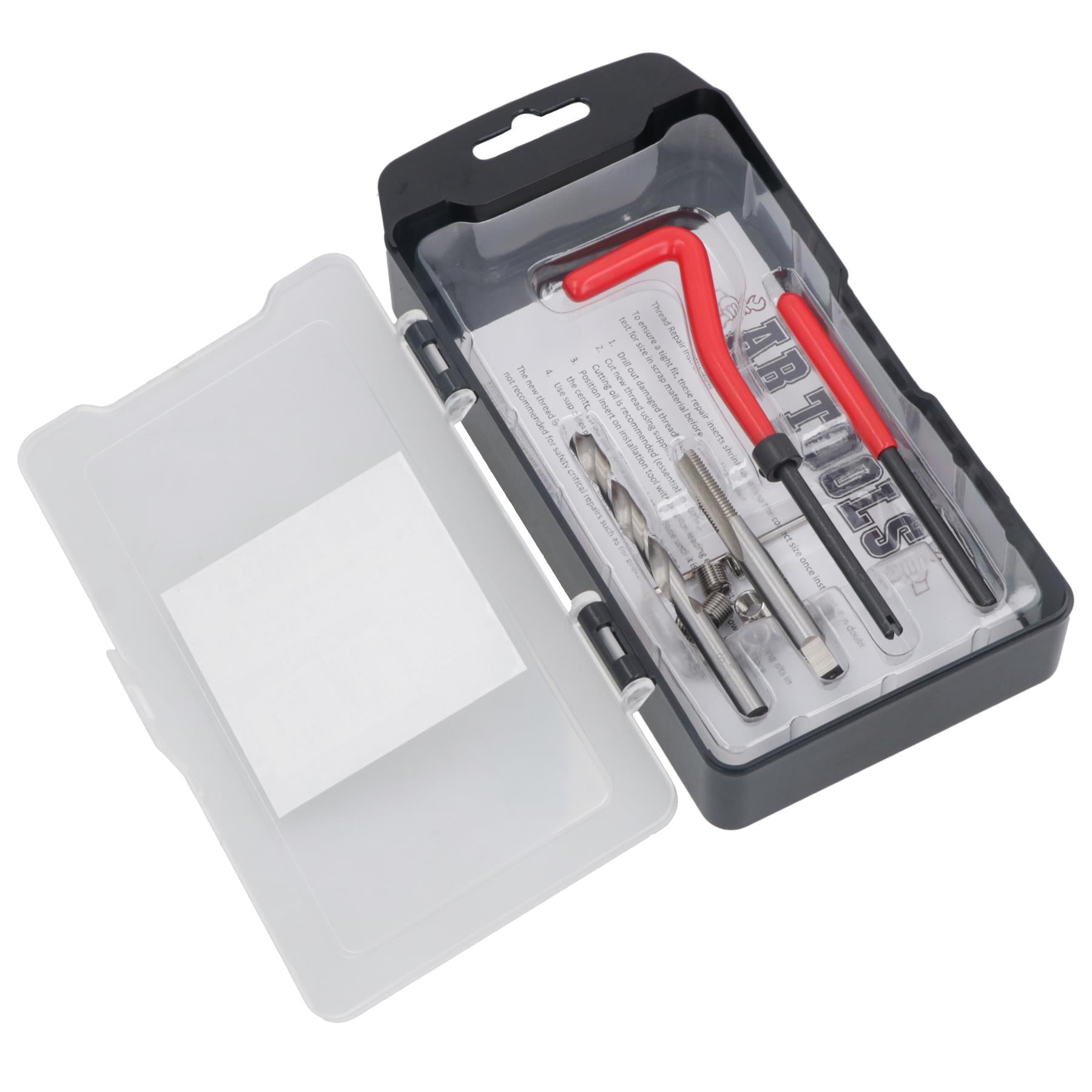 1/4 x 26 BSC Thread Repair Cutter Kit Helicoil Set for Damaged Threads 14pc