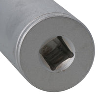 15pc 3/8" dr Deep Reach CRV Sockets On Rail 8-22mm Hex 6 Point Metric TE917