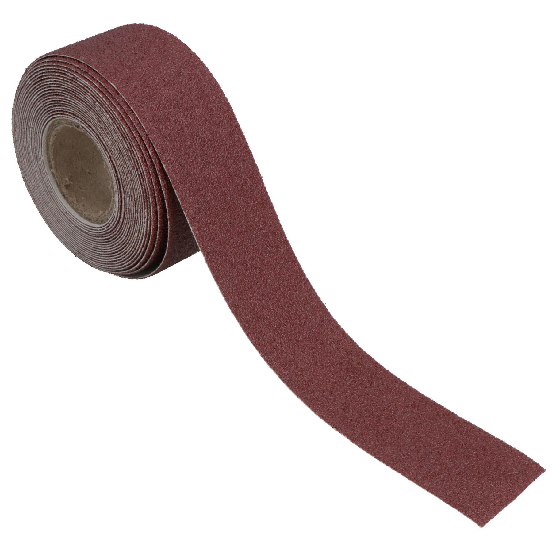Emery Cloth Roll Abrasive Sanding Sheet 60 - 320 Grit Aluminium Oxide 38mm Wide