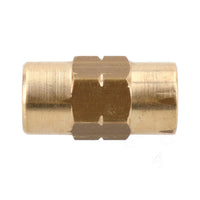 M10 x 1mm Brass Inline Brake Pipe Fitting Joiner Connector For 3/16” Pipe 5pc