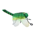 Small Metal Green Dragonfly Garden/Home Wall Art Ornament Gift 7x22x31cm