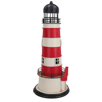 Quality Historical Metal Vintage Light House Metal Model Replica Ornament Gift