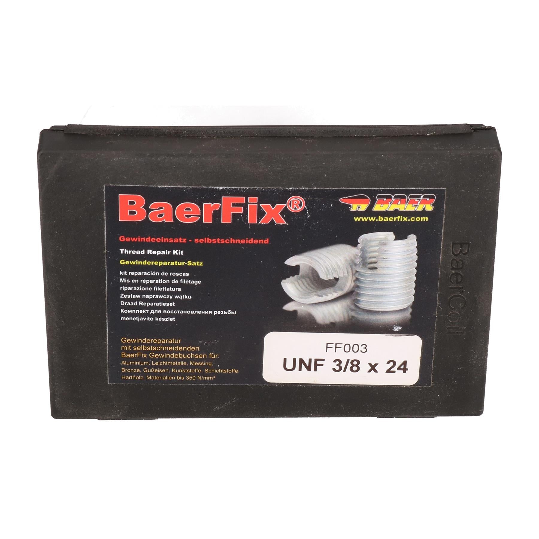 BaerFix Self Tapping damaged Thread Repair Kits Inserts Metric + Imperial Sizes