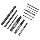 Screw Stud Extractor Remover Set Reverse Thread Easy Out 3-25mm 12pc AT192