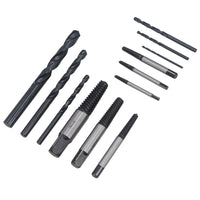 Screw Stud Extractor Remover Set Reverse Thread Easy Out 3-25mm 12pc AT192