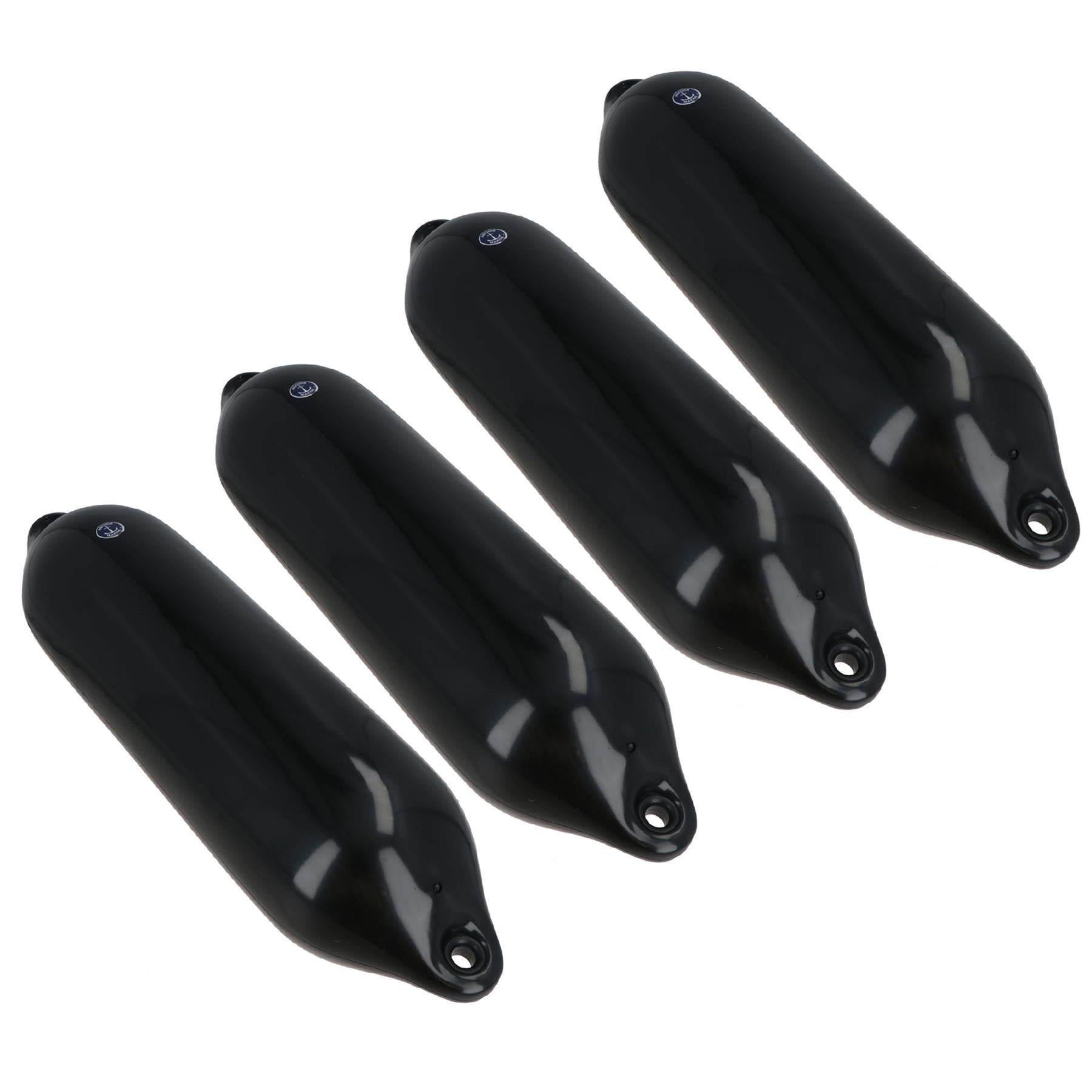 Boat Fender Black Anchor Marine Cylinder Yacht Bumper Mooring Buoy