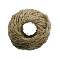 400 Metres 2.5mm Sisal Twine String Jute Ball For Hobby Craft And Gardening Use