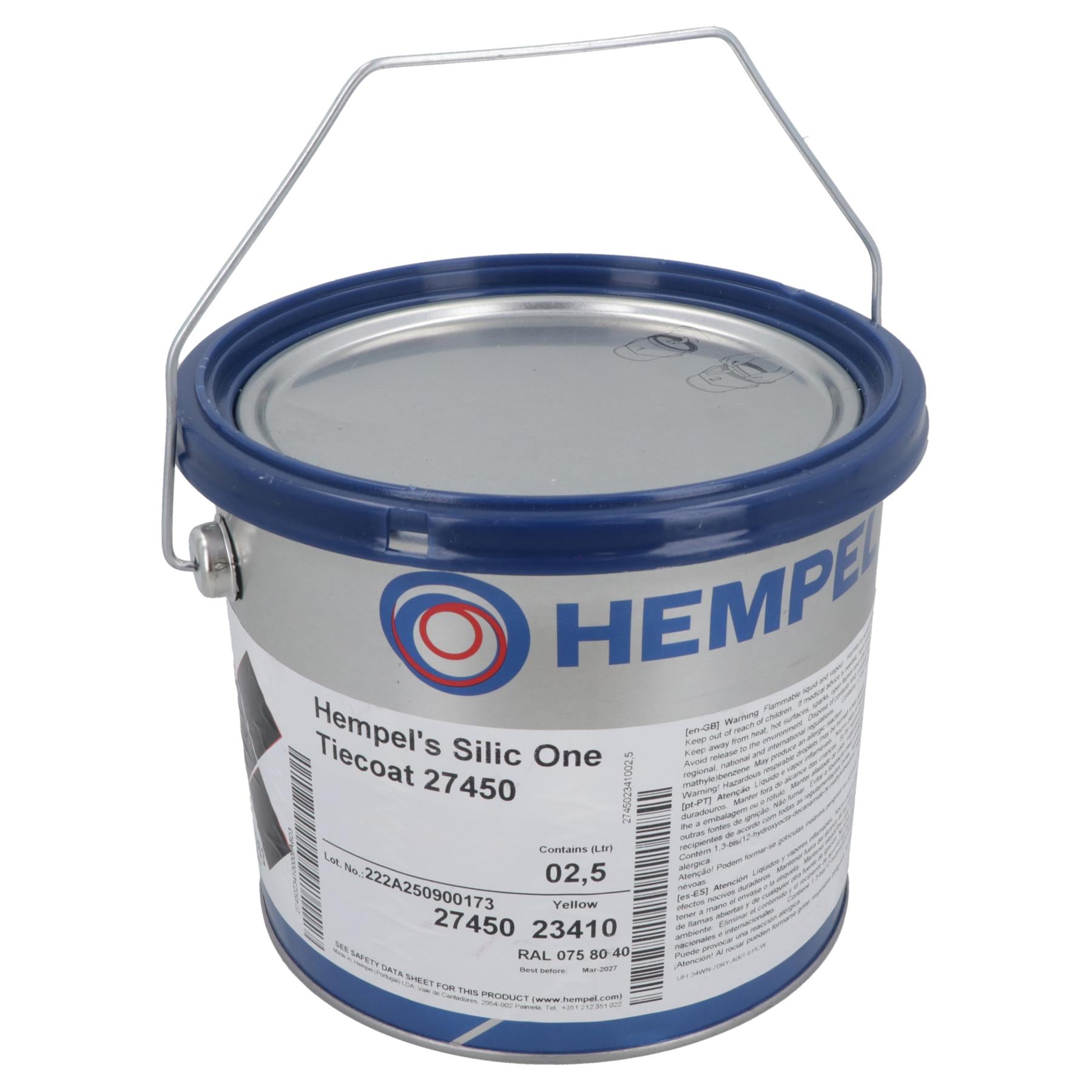 Hempel Silic One Tiecoat 27450 Preparation for 77450 Antifouling Paint