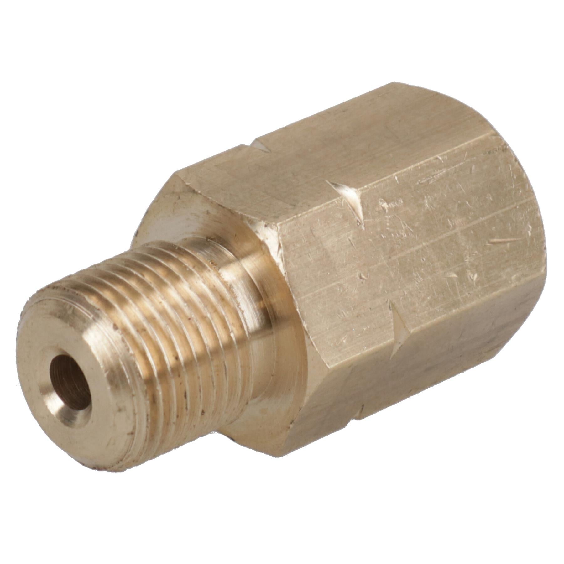 Messing-Bremsleitungs-Anschlussadapter, metrisch, M12 Außengewinde – M10 Innengewinde