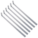 Horizontal Heavy Duty X Restraint Strap 1000mm Length 100mm Bend Galvanised