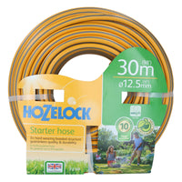 Hozelock Starter-Gartenschlauch, 12,5 mm, 15 m, 20 m oder 50 m, PVC, Bewässerungsschlauch für den Hof