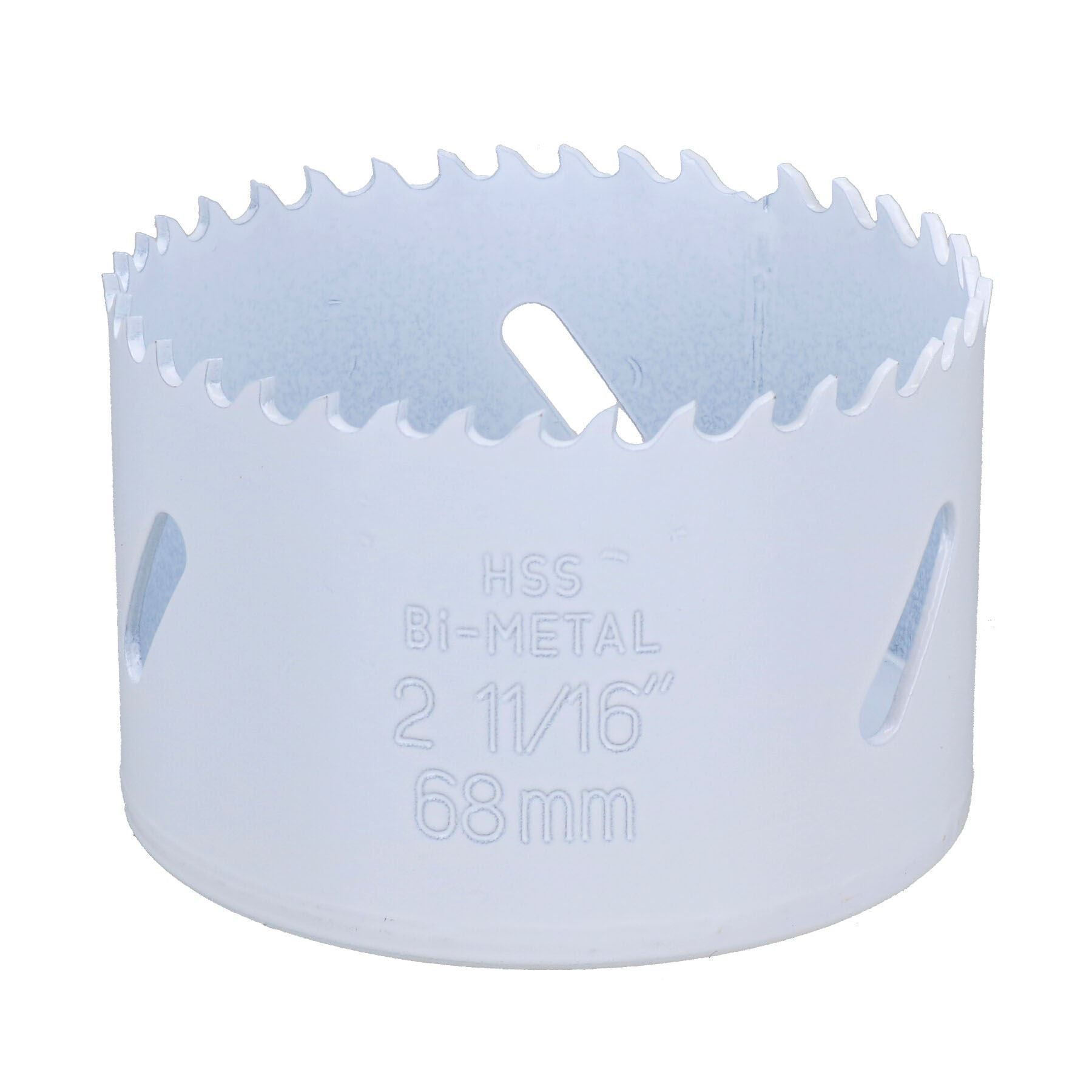 Scie cloche bimétallique HSS de 60 mm (2-11/16 po) pour couper l'acier, l'acier inoxydable, le bois, le PVC