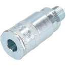 PCL Airflow Female Coupler 1/4" BSP Male Thread Air Hose Coulping AC91CM x 2