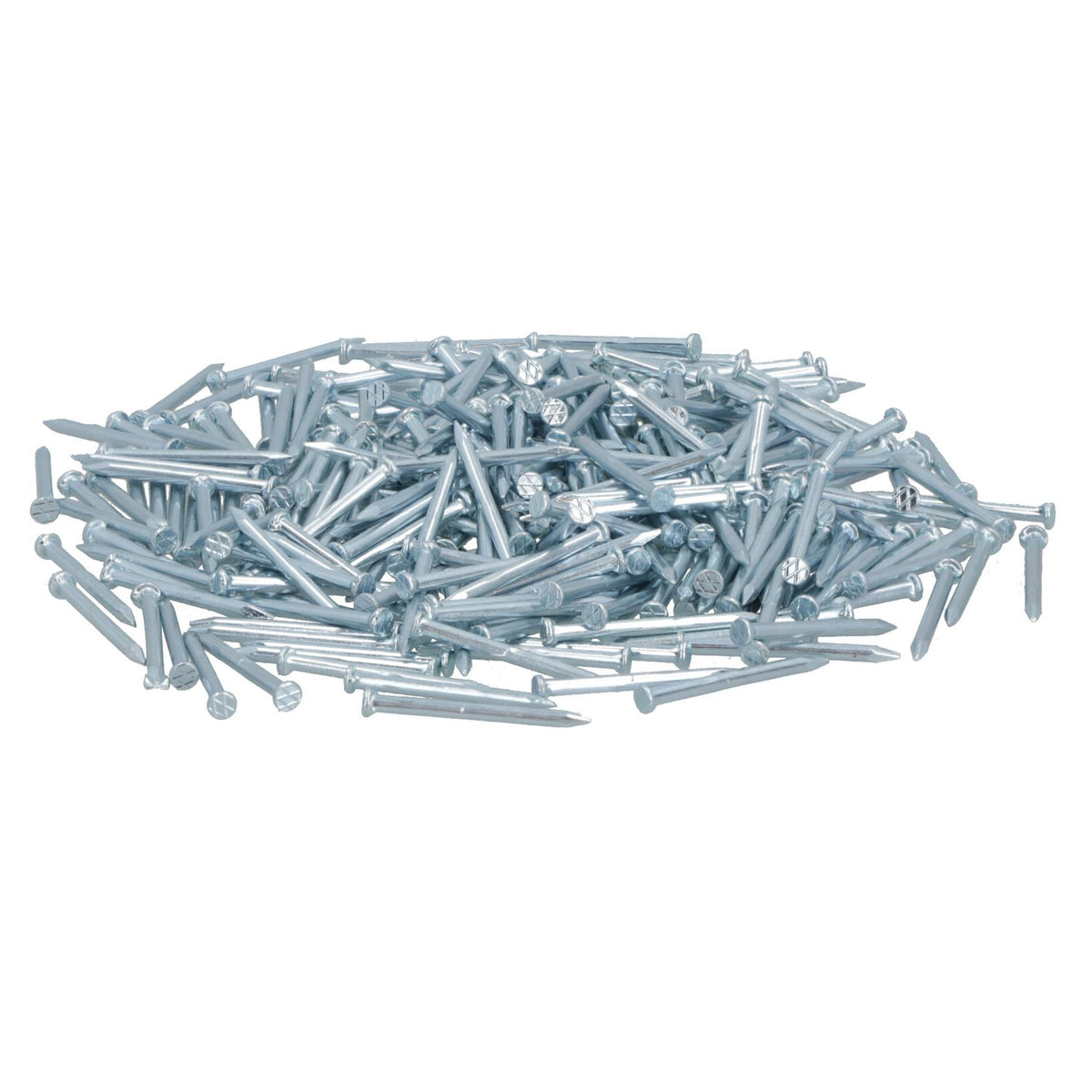 1mm x 20mm Round Headed Wire nails For Concrete Brick Wood Zinc Plated